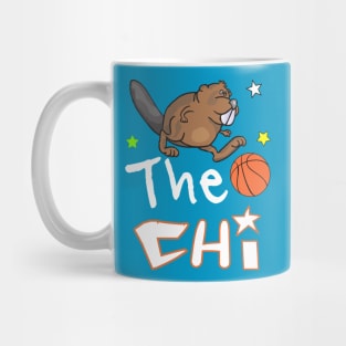 Chicago Rowdy Beavers Basketball Squad Wamup Jersey (Pro Star) Mug